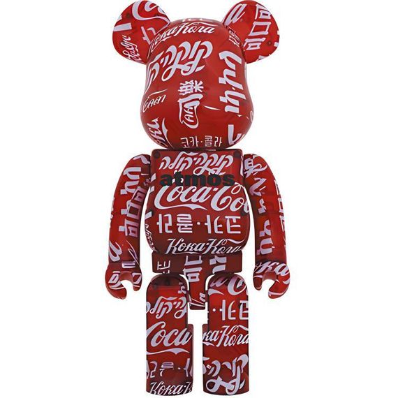 BE@RBRICK x Coca-Cola/ x atmos 1000%