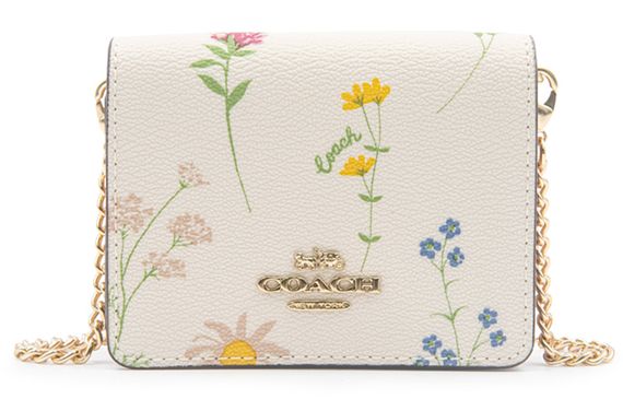 COACH Chain Wallet 10 PVC