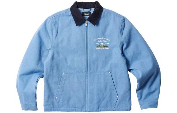 PALACE Zen Work Jacket Spring Blue
