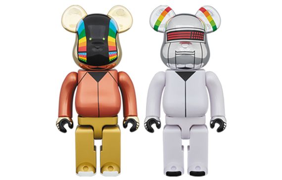BE@RBRICK Daft Punk 400%+400%/1000%+1000%