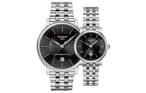TISSOT 40mm T1224071105100+T1222071105100