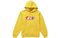 Supreme FW18 Cat in the Hat Hooded Sweatshirt Mustard