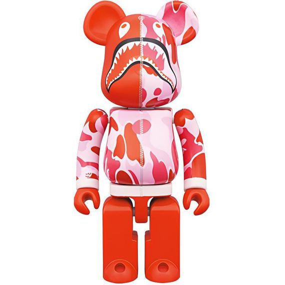 BE@RBRICK x BAPE(R) 200% ABC CAMO SHARK PINK 14.5cm