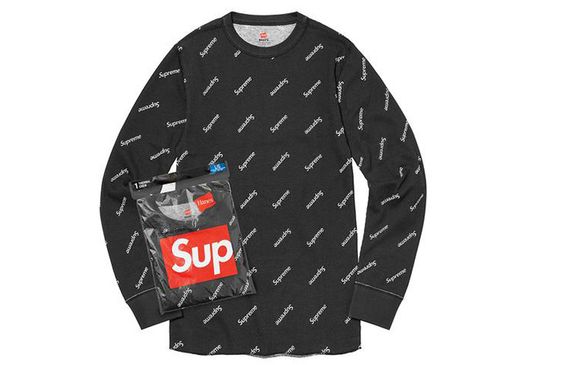 Supreme FW20 Week 13 Thermal Crew T Logo