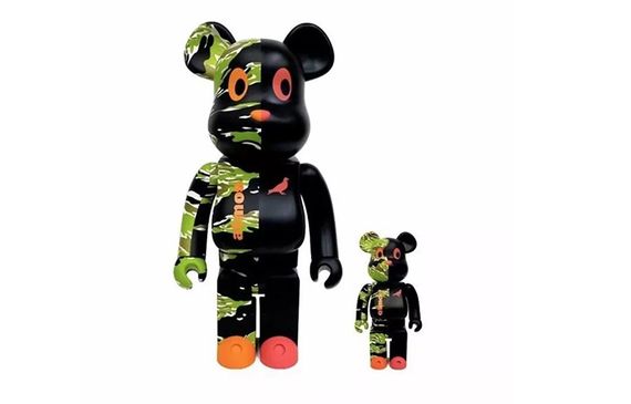 Staple x Atmos x BE@RBRICK 100%+400%/1000%