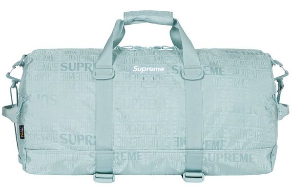 Supreme SS19 Duffle Bag Light Blue