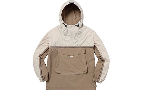Supreme SS18 Split Anorak Light Tan