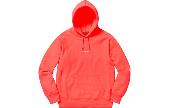 Supreme FW18 Trademark Hooded Sweatshirt Pink