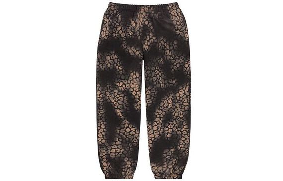 Supreme FW21 Week 19 Bleached Leopard Sweatpant