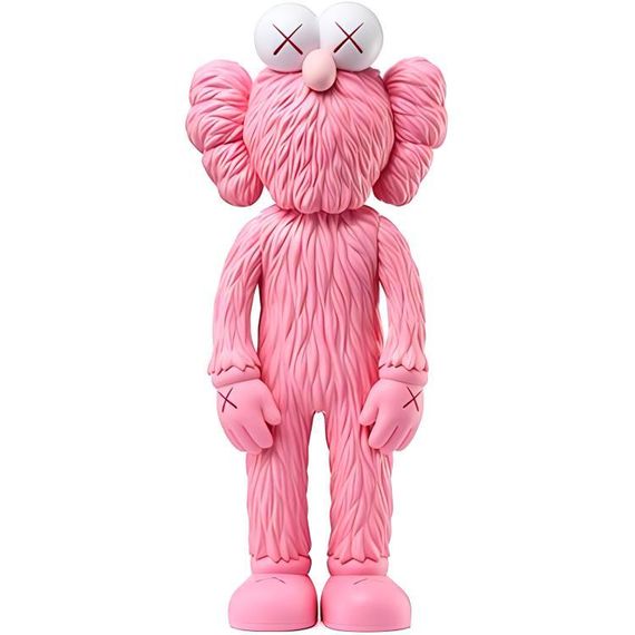 KAWS BFF Open Edition Vinyl Figure Pink 33cm