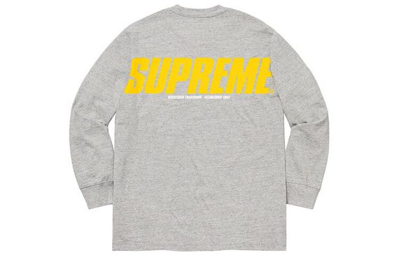 Supreme FW19 Week 1 Trademark L/S Top