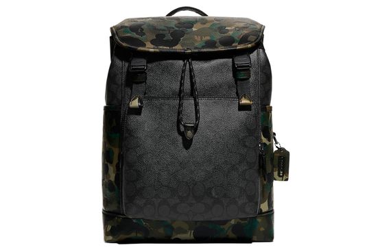 COACH Flap Backpack 27