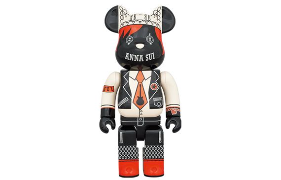 BE@RBRICK x ANNA SUI RED BEIGE