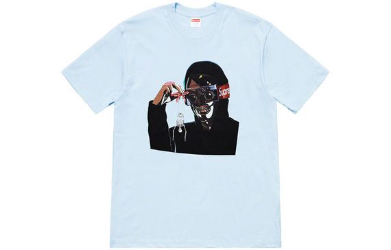Supreme SS19 Creeper Tee Light Blue T
