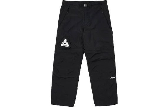 PALACE SS22 Zip Off Bottoms Black Logo
