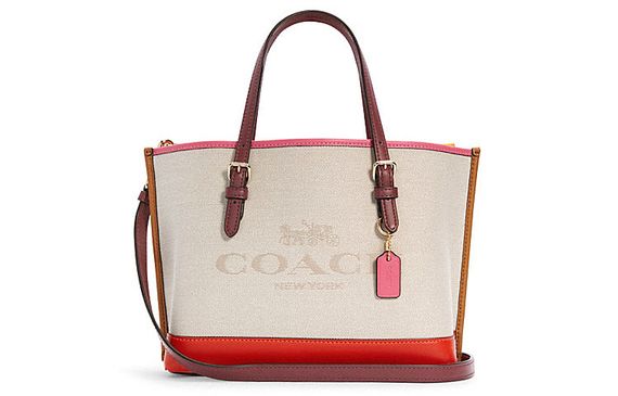 COACH Mollie 25 Logo Tote