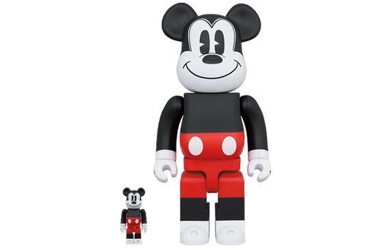 BE@RBRICK mickey mouse r&amp;w 2020 7cm,28cm,70cm