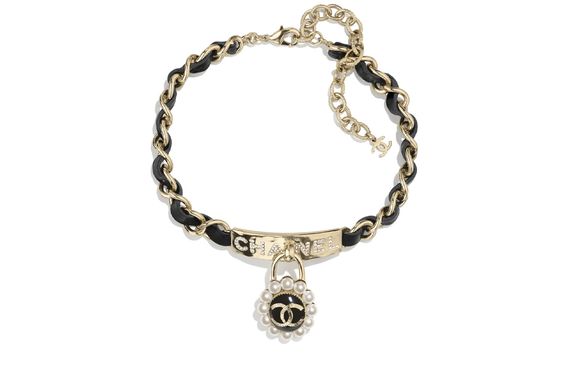 CHANEL Logo Choker