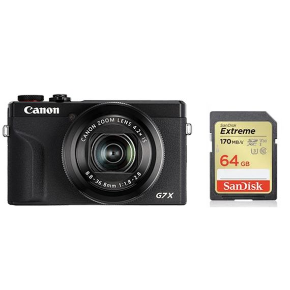 Canon PowerShot G7 X Mark III g7x3 CMOS 1600 Vlog