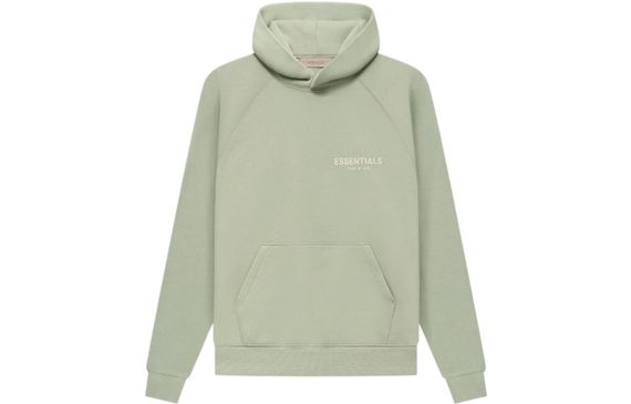 Fear of God Essentials SS22 Hoodie Seafoam Logo