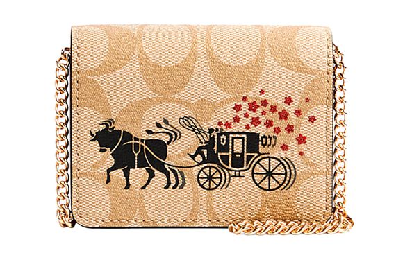 COACH Chain Wallet 10 Lunar New Year /
