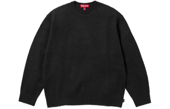 Supreme FW23 WEEK18 PILLED SWEATER Logo