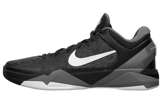 Nike Zoom Kobe 7 Black White Wolf Grey 7