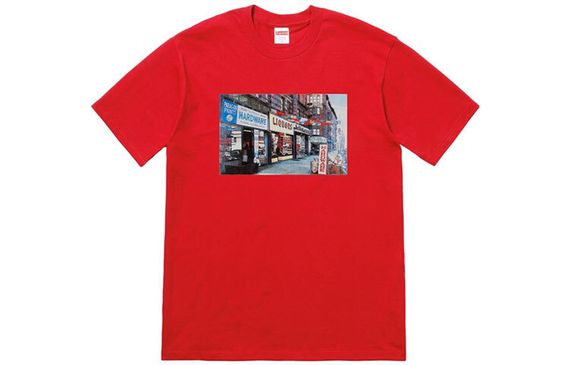 Supreme SS18 Hardware Tee Red T