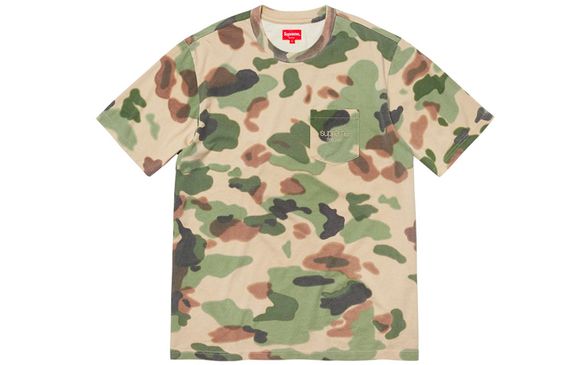 Supreme SS20 Week 16 Overdyed Pocket Tee Logo T