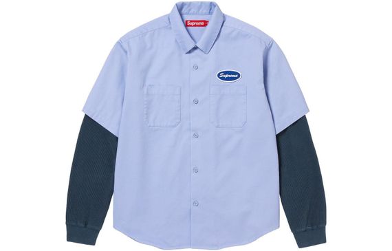 Supreme FW23 WEEK7 THERMAL SLEEVE WORK SHIRT