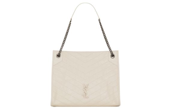 SAINT LAURENT YSL Niki Logo Tote