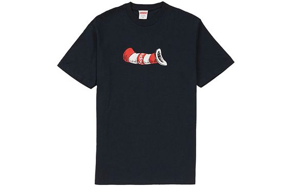 Supreme FW18 Cat in the Hat Tee Navy T