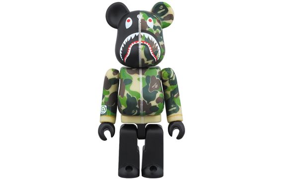 BE@RBRICK x BAPE CAMO SHARK