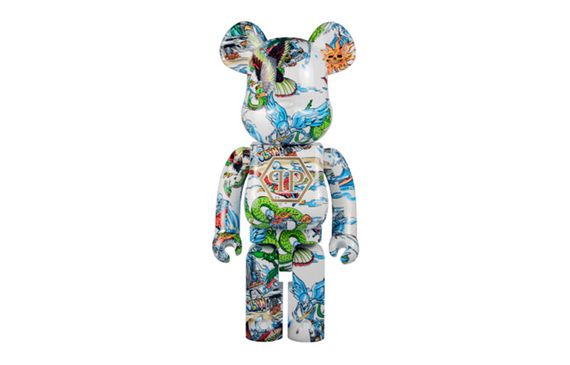 BE@RBRICK x PHILIPP PLEIN Challenger MACAU 2022 70cm