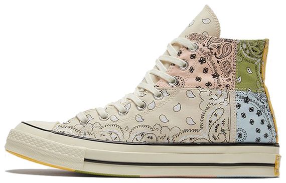 Offspring paisley x Converse 1970s pathwork chuck