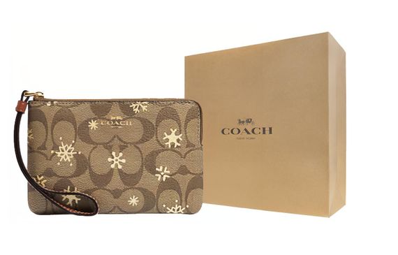 COACH Corner Zip 16 PVC