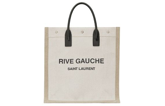 YSL YSL Rive Gauche Logo Tote /