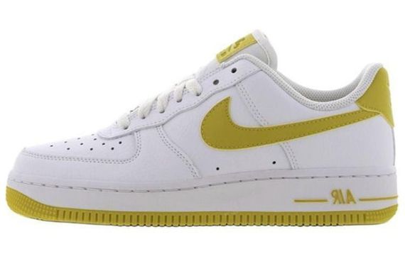 Nike Air Force 1 Patent White Bright Citron