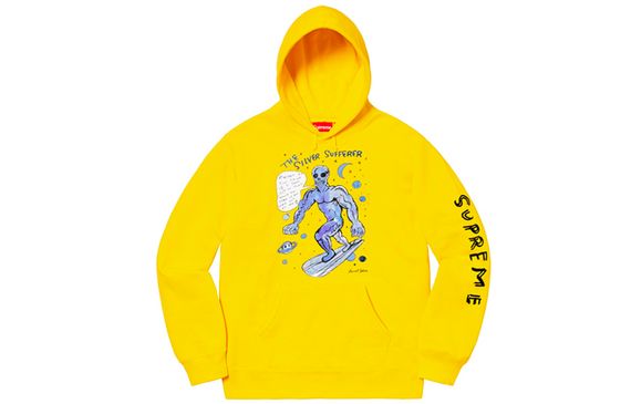 Supreme Week 12 x Daniel Johnston Hooded Sweatshirt