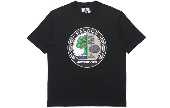 PALACE SS21 x AMG Emblem T-Shirt Black Logo T