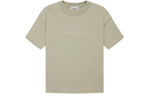 Fear of God Essentials FW21 Kidss S/S Tee Pistachio Logo T