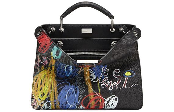 FENDI Peekaboo ISeeU FF Tote /