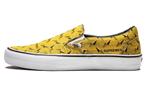 Supreme x Vans slip-on SS19 Diamond Plate Collection