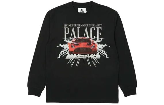 PALACE SS21 x AMG Longsleeve Black Logo T