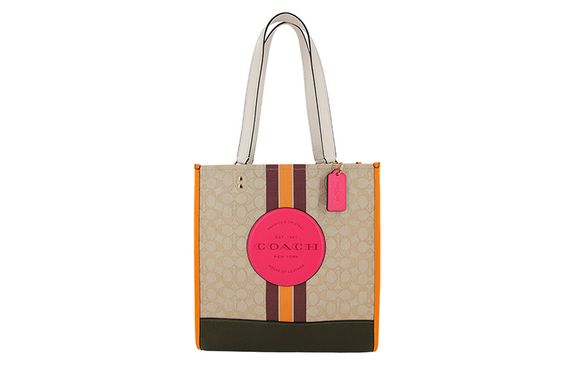 COACH Dempsey 30 Logo Tote