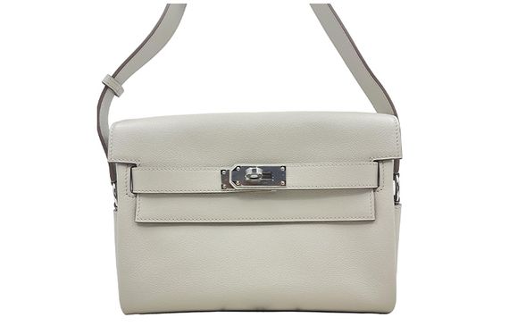 HERMES Kelly messenger Evercolor 8L Beton /