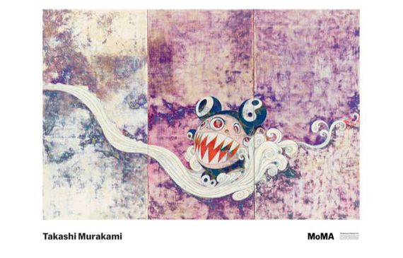 MoMA Takashi Murakami 727 Mr.Dob 89*68.5cm