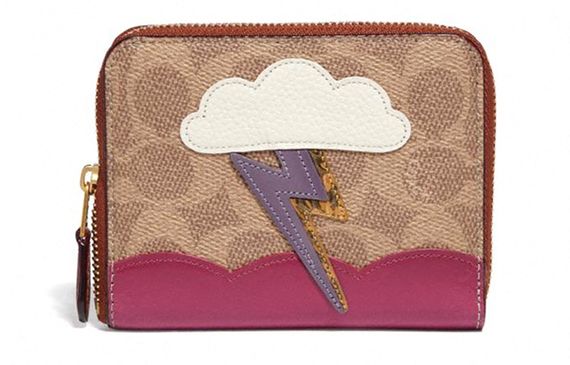 COACH Zip Around 11 PVC