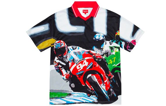 Supreme SS20 Week 13 Racing Soccer Jersey T