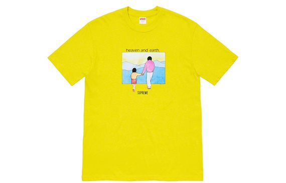 Supreme FW19 Week 1 Heaven and Earth Tee Sulfer T